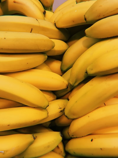 Yellow banana fruit
